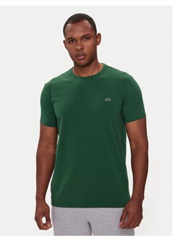 Lacoste T-Shirt TH0998 Zielony Regular Fit ze sklepu MODIVO w kategorii T-shirty męskie - zdjęcie 177864191