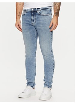 Calvin Klein Jeans Jeansy J30J326524 Niebieski Skinny Fit ze sklepu MODIVO w kategorii Jeansy męskie - zdjęcie 177864562