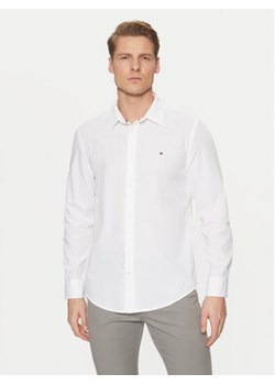 Tommy Hilfiger Koszula MW0MW38137 Biały Slim Fit ze sklepu MODIVO w kategorii Koszule męskie - zdjęcie 177864763