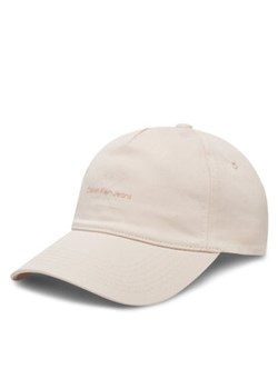 Calvin Klein Jeans Czapka z daszkiem Printed Monologo Cap LV04K5027G Różowy ze sklepu MODIVO w kategorii Czapki z daszkiem damskie - zdjęcie 177869172