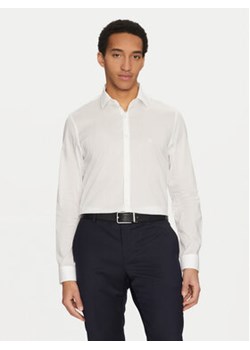 Calvin Klein Koszula K10K114356 Biały Regular Fit ze sklepu MODIVO w kategorii Koszule męskie - zdjęcie 177873082