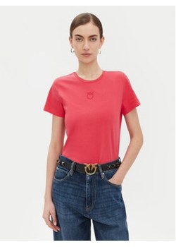 PINKO T-Shirt 100355 A2HN Czerwony Regular Fit ze sklepu MODIVO w kategorii Bluzki damskie - zdjęcie 177874242