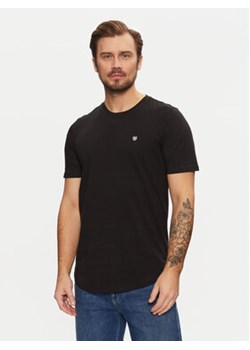 Jack&Jones T-Shirt Brody 12190468 Czarny Regular Fit ze sklepu MODIVO w kategorii T-shirty męskie - zdjęcie 177878524