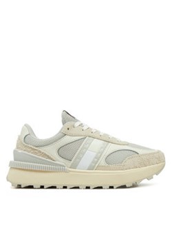 Tommy Jeans Sneakersy EN0EN02743 Beżowy ze sklepu MODIVO w kategorii Buty sportowe damskie - zdjęcie 177879184