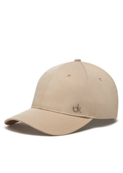 Calvin Klein Czapka z daszkiem Ck Metal Cotton Cap K60K613102 Szary ze sklepu MODIVO w kategorii Czapki z daszkiem damskie - zdjęcie 177879880