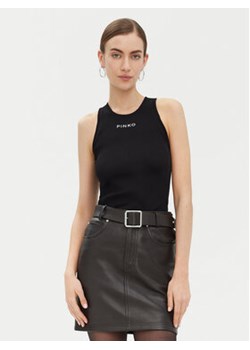 PINKO Top 100822 A2C1 Czarny Regular Fit ze sklepu MODIVO w kategorii Bluzki damskie - zdjęcie 177883814