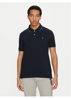 U.S. Polo Assn. Polo MUP3508 Granatowy Regular Fit ze sklepu MODIVO w kategorii T-shirty męskie - zdjęcie 177884794