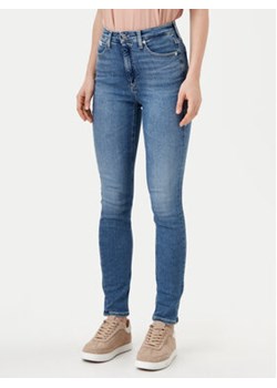 Calvin Klein Jeans Jeansy J20J224492 Granatowy Skinny Fit ze sklepu MODIVO w kategorii Jeansy damskie - zdjęcie 177886231