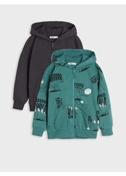 Sinsay - Bluzy 2 pack - zielony ze sklepu Sinsay w kategorii Bluzy chłopięce - zdjęcie 177888423