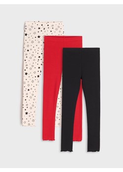 Sinsay - Legginsy 3 pack - wielobarwny ze sklepu Sinsay w kategorii Spodnie dziewczęce - zdjęcie 177888482