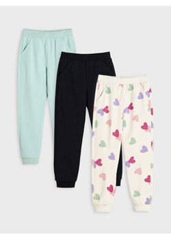 Sinsay - Spodnie dresowe 3 pack - wielobarwny ze sklepu Sinsay w kategorii Spodnie chłopięce - zdjęcie 177888492