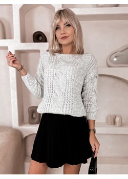 sweter flers szary one size ze sklepu UBRA w kategorii Swetry damskie - zdjęcie 177889892