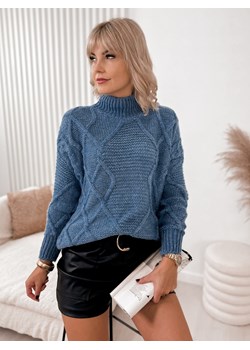 sweter joilet niebieski one size ze sklepu UBRA w kategorii Swetry damskie - zdjęcie 177890013