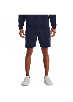 Męskie spodenki dresowe Under Armour UA Icon Fleece Short - granatowe ze sklepu Sportstylestory.com w kategorii Spodenki męskie - zdjęcie 177894784