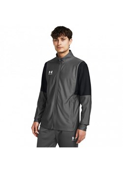 Męska bluza treningowa rozpinana Under Armour UA Challenger - szara ze sklepu Sportstylestory.com w kategorii Bluzy męskie - zdjęcie 177894923