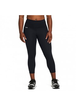 Damskie legginsy treningowe Under Armour Motion Capri - czarne ze sklepu Sportstylestory.com w kategorii Spodnie damskie - zdjęcie 177895550