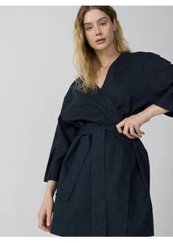 Damska sukienka kimono Outhorn OTHSS23TDREF035 - granatowa ze sklepu Sportstylestory.com w kategorii Sukienki - zdjęcie 177896113