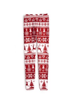 GATE Świąteczne legginsy 34 ze sklepu gateshop w kategorii Spodnie damskie - zdjęcie 177905470