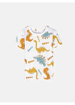 GATE Bawełniana koszulka z nadrukiem 3Y ze sklepu gateshop w kategorii T-shirty chłopięce - zdjęcie 177905604