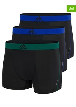 adidas Bokserki (3 pary) w kolorze czarnym ze sklepu Limango Polska w kategorii Majtki męskie - zdjęcie 177909490