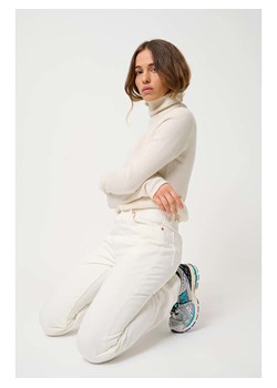 AUTHENTIC CASHMERE Kaszmirowy golf "Linda" w kolorze kremowym ze sklepu Limango Polska w kategorii Swetry damskie - zdjęcie 177909572