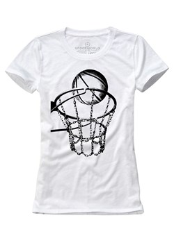 T-shirt damski UNDERWORLD Streetball biały ze sklepu morillo w kategorii Bluzki damskie - zdjęcie 177910510