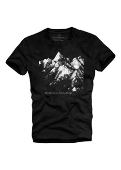 T-shirt męski UNDERWORLD Mountains ze sklepu morillo w kategorii T-shirty męskie - zdjęcie 177910592