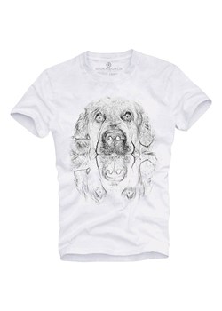 T-shirt męski UNDERWORLD Dog biały ze sklepu morillo w kategorii T-shirty męskie - zdjęcie 177911494