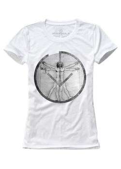 T-shirt damski UNDERWORLD Leonardo biały ze sklepu morillo w kategorii Bluzki damskie - zdjęcie 177911801