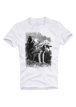 T-shirt męski UNDERWORLD Wolf in mountains ze sklepu morillo w kategorii T-shirty męskie - zdjęcie 177912463