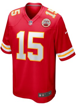 Męska koszulka do meczowa futbolu amerykańskiego Nike NFL Patrick Mahomes Kansas City Chiefs - Czerwony ze sklepu Nike poland w kategorii T-shirty męskie - zdjęcie 177940064