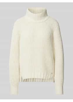 Sweter z dzianiny ze stójką model ‘Chenille’ ze sklepu Peek&Cloppenburg  w kategorii Swetry damskie - zdjęcie 177943161