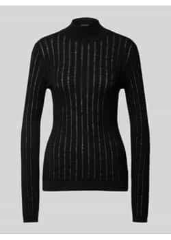 Sweter z dzianiny z fakturowanym wzorem ze sklepu Peek&Cloppenburg  w kategorii Swetry damskie - zdjęcie 177944441