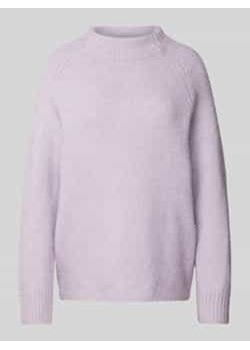 Sweter z dzianiny ze stójką ze sklepu Peek&Cloppenburg  w kategorii Swetry damskie - zdjęcie 177946640
