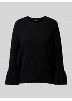 Sweter z dzianiny z rozkloszowanymi rękawami ze sklepu Peek&Cloppenburg  w kategorii Swetry damskie - zdjęcie 177948804
