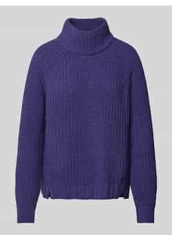 Sweter z dzianiny ze stójką model ‘Chenille’ ze sklepu Peek&Cloppenburg  w kategorii Swetry damskie - zdjęcie 177949850