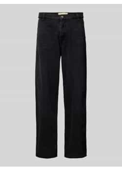 Jeansy o kroju baggy fit z zapięciem na guzik i zamek błyskawiczny ze sklepu Peek&Cloppenburg  w kategorii Jeansy męskie - zdjęcie 177952841