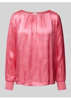 Bluzka o kroju regular fit z plisami ze sklepu Peek&Cloppenburg  w kategorii Bluzki damskie - zdjęcie 177954094