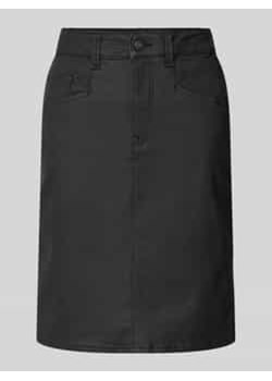 Spódnica mini o kroju regular fit z powłoką ze sklepu Peek&Cloppenburg  w kategorii Spódnice - zdjęcie 177955310
