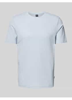 T-shirt z fakturowanym wzorem model ‘TIBURT’ ze sklepu Peek&Cloppenburg  w kategorii T-shirty męskie - zdjęcie 177958153
