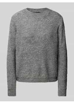 Sweter z dzianiny z prążkowanymi wykończeniami ze sklepu Peek&Cloppenburg  w kategorii Swetry damskie - zdjęcie 177958562