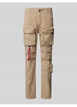 Spodnie cargo o kroju regular fit ze szlufkami na pasek model ‘Tactical Pant’ ze sklepu Peek&Cloppenburg  w kategorii Spodnie męskie - zdjęcie 177958660