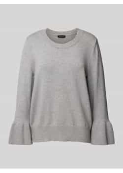 Sweter z dzianiny z rozkloszowanymi rękawami ze sklepu Peek&Cloppenburg  w kategorii Swetry damskie - zdjęcie 177959003
