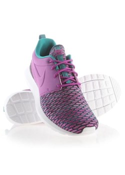 Buty Nike Roshe Nm Flyknit Prm M 746825-500 fioletowe ze sklepu ButyModne.pl w kategorii Buty sportowe męskie - zdjęcie 177967141