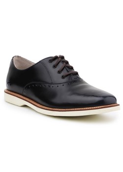 Buty Lacoste Rene Prep 2 Srw W 7-28SRW1147120 czarne ze sklepu ButyModne.pl w kategorii Półbuty damskie - zdjęcie 177967253