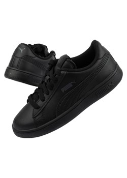 Buty Puma Smash V2 365324 01 czarne ze sklepu ButyModne.pl w kategorii Buty sportowe dziecięce - zdjęcie 177967480