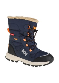 Buty Helly Hansen Jk Silverton Boot Ht 11759-597 niebieskie ze sklepu ButyModne.pl w kategorii Buty zimowe dziecięce - zdjęcie 177967571