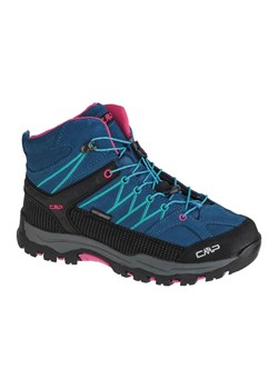 Buty CMP Rigel Mid 3Q12944-06MF niebieskie ze sklepu ButyModne.pl w kategorii Buty trekkingowe dziecięce - zdjęcie 177967592