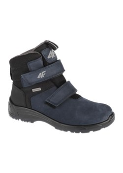 Buty 4F Junior Trek HJZ21-JOBMW252 31S niebieskie ze sklepu ButyModne.pl w kategorii Buty zimowe dziecięce - zdjęcie 177967731