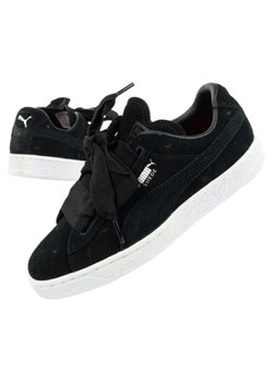 Buty Puma Suede 365136 02 czarne ze sklepu ButyModne.pl w kategorii Buty sportowe dziecięce - zdjęcie 177967971